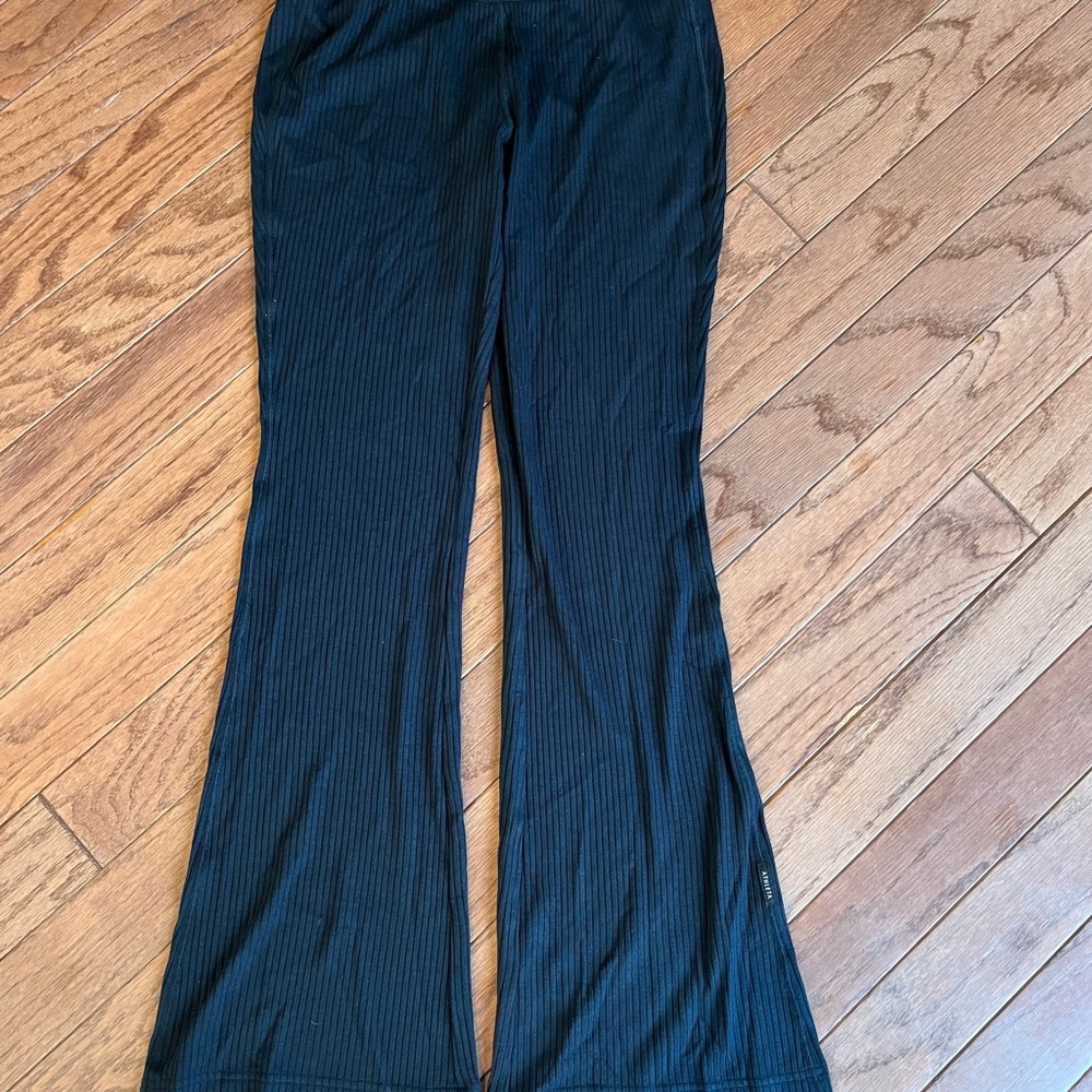 Athleta Black Flared Pants